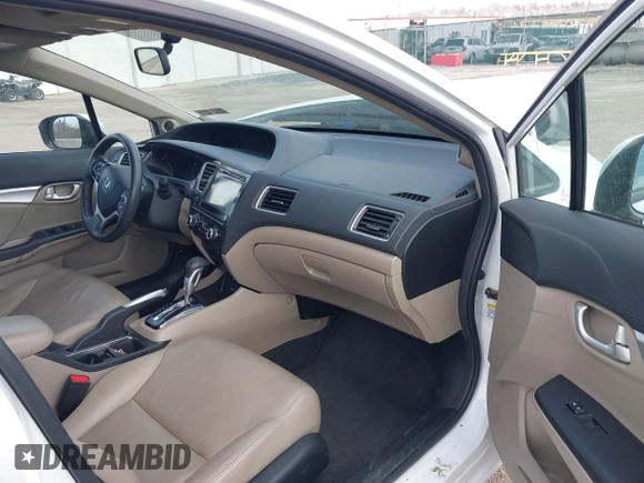 2015 Honda Civic Sedan EX-L with VIN 19XFB2F9XFE220171, listed as a IAAI auction lot 41904589 with 114,276 mi miles. Bid and sale history available at carsss.com. Image 5.