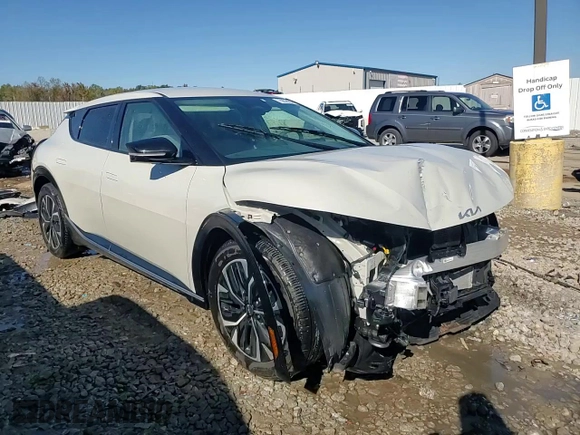 2023 Kia EV6 Wind with VIN KNDC3DLC9P5120331, listed as a Copart auction lot 75852454 with 15,712 mi miles and Salvage Title. Bid and sale history available at carsss.com. Image 14.