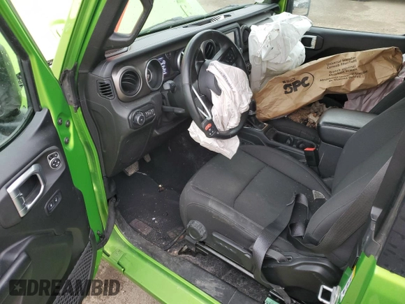 2018 Jeep Wrangler Sport с VIN 1C4GJXAG0JW279934, выставлен на аукционе Copart как лот 60198185 с пробегом 96 481 миль миль и Чистый • Clean title. История ставок и продаж доступна на DreamBid. Изображение 8.