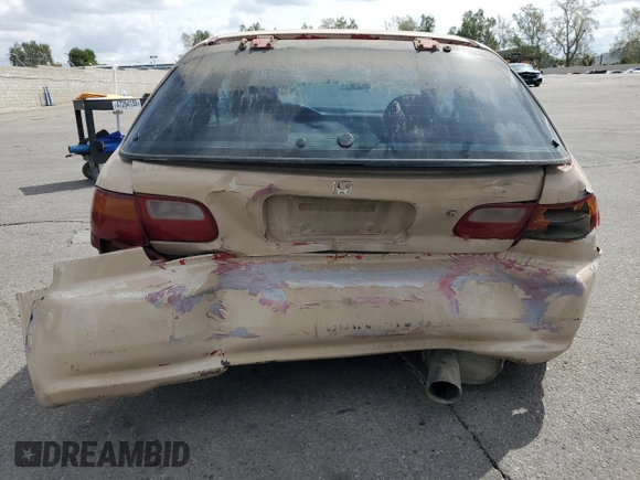 1992 Honda Civic z VIN 2HGEH2344NH548676, wystawiony jako Copart lot #50694575 z przebiegiem 239 184 mil mil oraz Szkoda całkowita • Salvage title. Historia ofert i sprzedaży dostępna na DreamBid. Obrazek 6.