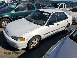 1995 Honda Civic LX z VIN JHMEG8657SS044652, wystawiony jako Copart lot #47469835 z przebiegiem 195 634 mil mil oraz Szkoda całkowita • Salvage title. Historia ofert i sprzedaży dostępna na DreamBid. Obrazek 1.