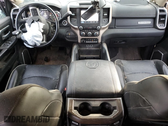 2022 Ram 2500 Laramie with VIN 3C6UR5KL1NG381203, listed as a Copart auction lot 84651604 with 42,195 mi miles and Salvage title. Bid and sale history available at DreamBid. Image 8.