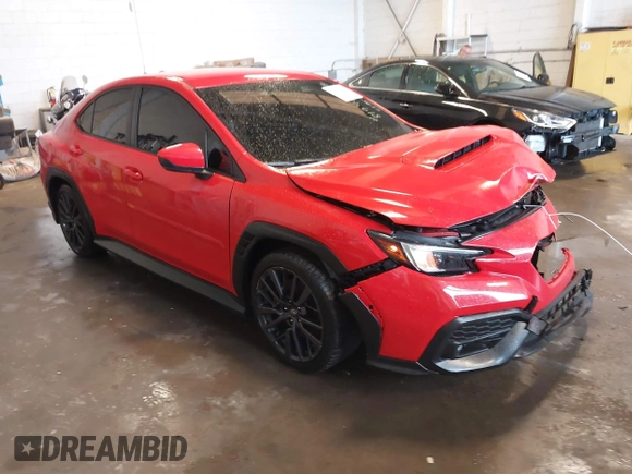 2023 Subaru WRX Premium with VIN JF1VBAH66P8819465, listed as a IAAI auction lot 42259587 with 15,016 mi miles and . Bid and sale history available at DreamBid. Image 1.