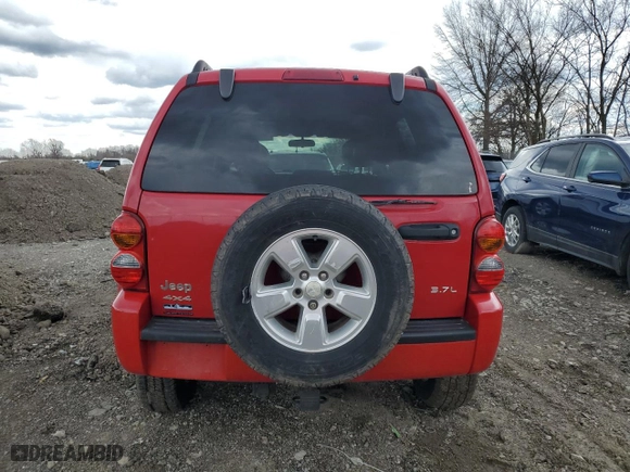 2002 Jeep Liberty Limited with VIN 1J4GL58K12W340888, listed as a Copart auction lot 50305335 with 177,004 mi miles and Salvage Title. Bid and sale history available at carsss.com. Image 6.