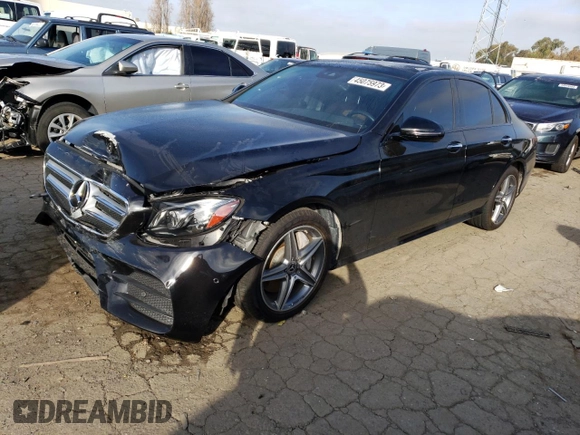 2018 Mercedes-Benz E 300 with VIN WDDZF4JB3JA312375, listed as a Copart auction lot 45075973 with 34,202 mi miles and . Bid and sale history available at DreamBid. Image 1.