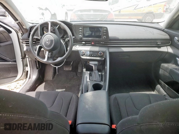 2023 Hyundai Elantra SEL with VIN 5NPLM4AG1PH092057, listed as a Copart auction lot 58759815 with 52,561 mi miles and Salvage title. Bid and sale history available at DreamBid. Image 8.
