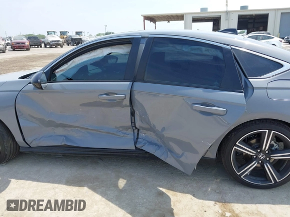 2023 Honda Accord Sport with VIN 1HGCY2F50PA053713, listed as a IAAI auction lot 42268074 with 22,986 mi miles and . Bid and sale history available at DreamBid. Image 14.