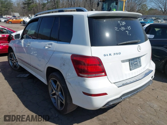 2015 Mercedes-Benz GLK 350 with VIN WDCGG5HB5FG347184, listed as a IAAI auction lot 41770778 with 144,000 mi miles and . Bid and sale history available at DreamBid. Image 3.