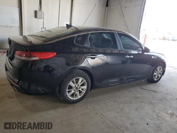 2018 Kia Optima LX with VIN 5XXGT4L39JG236133, listed as a Copart auction lot 52265435 with 172,381 mi miles and Clean title. Bid and sale history available at DreamBid. Image 3.
