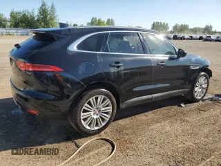 2018 Jaguar F-Pace 30t Portfolio with VIN SADCN2GX2JA239983, listed as a Copart auction lot 61506745 with 130,010 mi miles and Clean title. Bid and sale history available at DreamBid. Image 3.