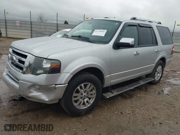 2013 Ford Expedition Limited с VIN 1FMJU1K58DEF53023, выставлен на аукционе IAAI как лот 41719645 с пробегом 113 824 миль миль и . История ставок и продаж доступна на DreamBid. Изображение 2.
