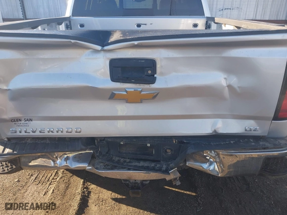 2014 Chevrolet Silverado 1500 LTZ with VIN 3GCUKSEC3EG400650, listed as a IAAI auction lot 41596087 with 127,240 mi miles. Bid and sale history available at carsss.com. Image 6.