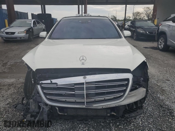 2018 Mercedes-Benz S 560 with VIN WDDUG8DB7JA413543, listed as a Copart auction lot 88582945 with Not Provided miles and Salvage Title. Bid and sale history available at carsss.com. Image 5.