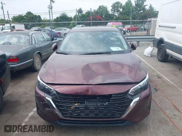 2024 Nissan Sentra SV with VIN 3N1AB8CV3RY221229, listed as a IAAI auction lot 42666353 with 43,574 mi miles and . Bid and sale history available at DreamBid. Image 12.