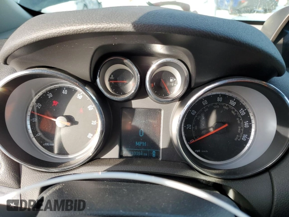 2016 Buick Encore Leather with VIN KL4CJCSB3GB753217, listed as a Copart auction lot 42583085 with 33,394 mi miles and Clean Title. Bid and sale history available at DreamBid. Image 9.