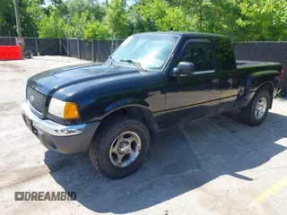 2001 Ford Ranger XL Fleet z VIN 1FTZR15EX1PA76941, wystawiony jako IAAI lot #42326904 z przebiegiem 213 950 mil mil oraz . Historia ofert i sprzedaży dostępna na DreamBid. Obrazek 2.