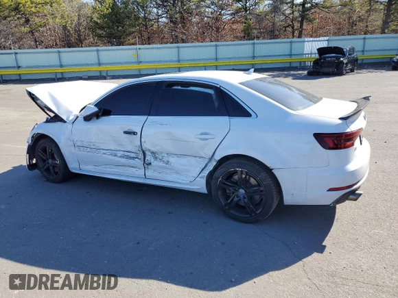 2018 Audi A4 Premium Plus с VIN WAUENAF44JA129472, выставлен на аукционе Copart как лот 50470795 с пробегом Не указан миль и Списание • Salvage title. История ставок и продаж доступна на DreamBid. Изображение 2.
