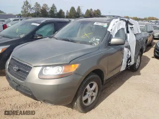 2007 Hyundai Santa Fe GLS with VIN KM8SG13D57U098448, listed as a Copart auction lot 33051641 with 0 mi miles and Non Repairable. Bid and sale history available at carsss.com. Image 2.