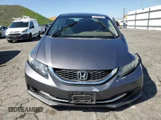 2015 Honda Civic Sedan LX with VIN 2HGFB2F51FH532947, listed as a Copart auction lot 49645685 with 97,466 mi miles and Salvage Title. Bid and sale history available at carsss.com. Image 5.