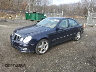 2009 Mercedes-Benz E-Class Luxury 3.5L with VIN WDBUF87X99B361972, listed as a Copart auction lot 47527505 with 112,032 mi miles and Salvage Title. Bid and sale history available at carsss.com. Image 1.