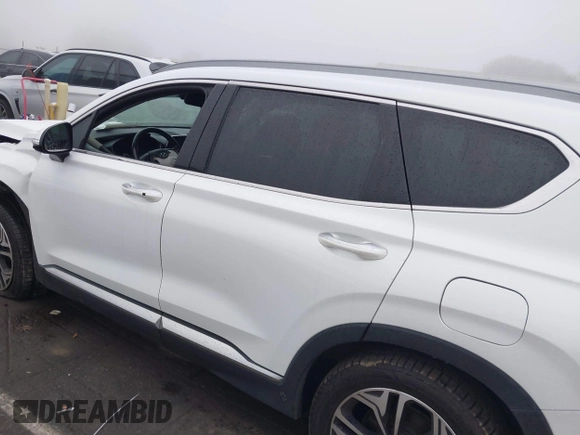 2019 Hyundai Santa Fe Ultimate with VIN 5NMS5CAA3KH036089, listed as a IAAI auction lot 40810710 with 62,561 mi miles and . Bid and sale history available at DreamBid. Image 14.
