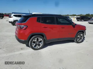 2019 Jeep Compass Limited with VIN 3C4NJCCB8KT809401, listed as a Copart auction lot 48238175 with 82,407 mi miles and Salvage title. Bid and sale history available at DreamBid. Image 3.