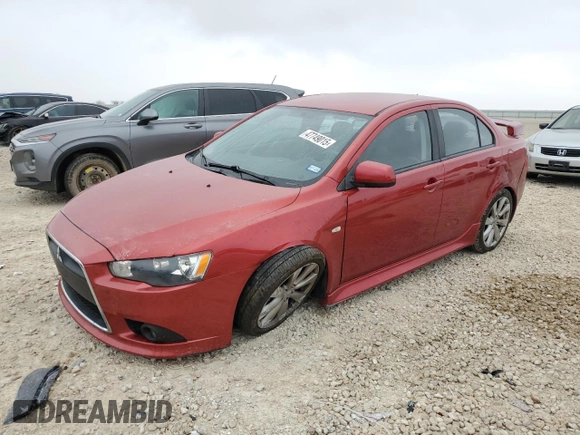 2014 Mitsubishi Lancer GT with VIN JA32U8FW3EU013654, listed as a Copart auction lot 47749015 with 94,026 mi miles and Salvage Title. Bid and sale history available at DreamBid. Image 1.