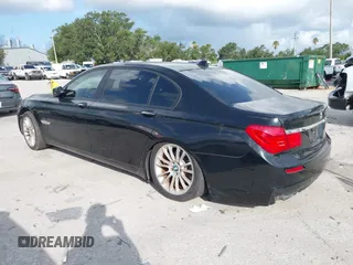 2012 BMW 7 Series 740Li with VIN WBAKB4C57CC576203, listed as a IAAI auction lot 42792281 with 91,705 mi miles and . Bid and sale history available at DreamBid. Image 3.