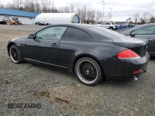 2005 BMW 6 Series 645Ci with VIN WBAEH73405B869356, listed as a Copart auction lot 89161435 with 203,596 mi miles and Clean Title. Bid and sale history available at carsss.com. Image 2.