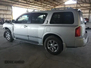 2007 Infiniti QX56 with VIN 5N3AA08A17N800403, listed as a Copart auction lot 69487054 with 107,007 mi miles and Salvage Title. Bid and sale history available at carsss.com. Image 2.