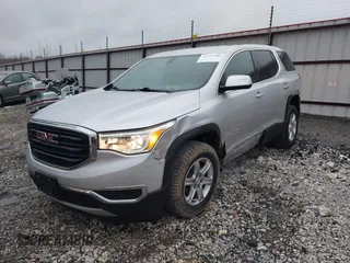 2019 GMC Acadia SLE with VIN 1GKKNKLA9KZ105777, listed as a IAAI auction lot 41711704 with 133,985 mi miles. Bid and sale history available at carsss.com. Image 2.