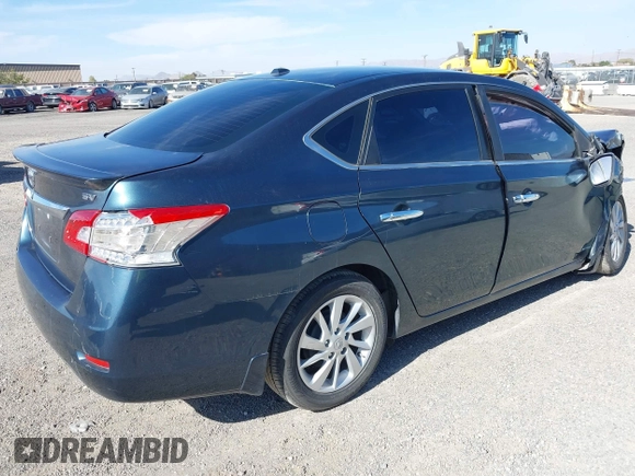 2015 Nissan Sentra SR with VIN 3N1AB7AP5FY383650, listed as a IAAI auction lot 42107341 with Not Provided miles and . Bid and sale history available at DreamBid. Image 4.