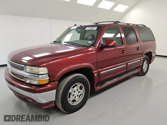 2003 Chevrolet Suburban LT with VIN 1GNFK16Z83J228298, listed as a Copart auction lot 56543165 with 214,110 mi miles and Clean title. Bid and sale history available at DreamBid. Image 1.