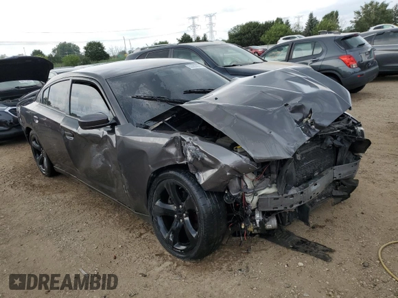2014 Dodge Charger SXT with VIN 2C3CDXHG4EH334549, listed as a Copart auction lot 63963874 with 169,246 mi miles and Salvage Title. Bid and sale history available at carsss.com. Image 4.