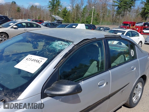 2006 Saturn ION with VIN 1G8AJ58F26Z117018, listed as a IAAI auction lot 42149582 with 155,047 mi miles. Bid and sale history available at carsss.com. Image 6.