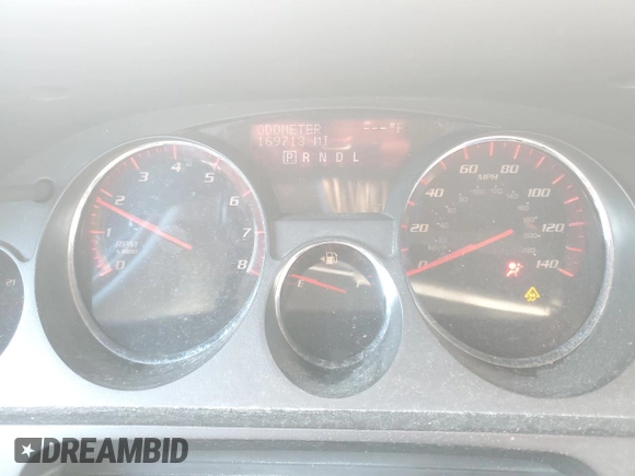 2008 GMC Acadia SLT1 with VIN 1GKER23758J151393, listed as a Copart auction lot 44580755 with 169,713 mi miles and Salvage Title. Bid and sale history available at carsss.com. Image 9.