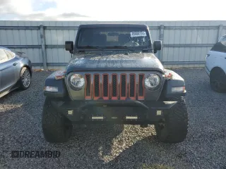 2018 Jeep Wrangler Sport with VIN 1C4GJXAG1JW219516, listed as a Copart auction lot 85608774 with 89,488 mi miles and Salvage Title. Bid and sale history available at DreamBid. Image 5.