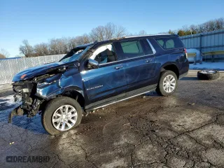 2021 Chevrolet Suburban Premier with VIN 1GNSKFKD3MR183697, listed as a Copart auction lot 88744525 with 69,602 mi miles and Non Repairable. Bid and sale history available at carsss.com. Image 1.
