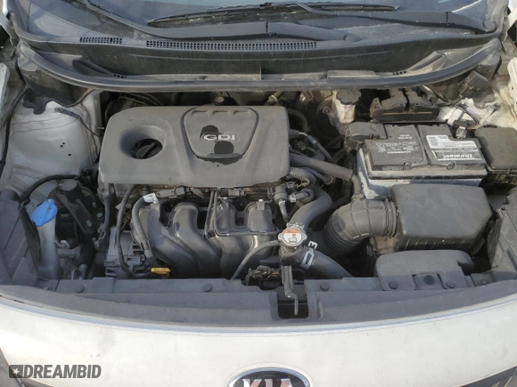 2016 Kia Rio LX with VIN KNADM4A35G6637492, listed as a Copart auction lot 47226185 with 51,253 mi miles and Salvage Title. Bid and sale history available at carsss.com. Image 13.