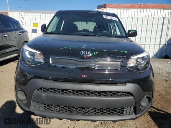 2018 Kia Soul with VIN KNDJN2A28J7533126, listed as a Copart auction lot 80535914 with 107,298 mi miles and Salvage Title. Bid and sale history available at carsss.com. Image 5.