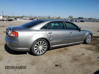 2005 Audi A8 with VIN WAUML44E45N012262, listed as a Copart auction lot 59984715 with 289,154 mi miles and Salvage title. Bid and sale history available at DreamBid. Image 3.