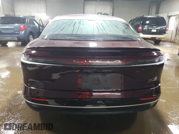 2022 Lucid Air Grand Touring z VIN 50EA1GBA0NA001260, wystawiony jako Copart lot #52131155 z przebiegiem 25 673 mil mil oraz Szkody całkowita. Historia ofert i sprzedaży dostępna na DreamBid. Obrazek 6.