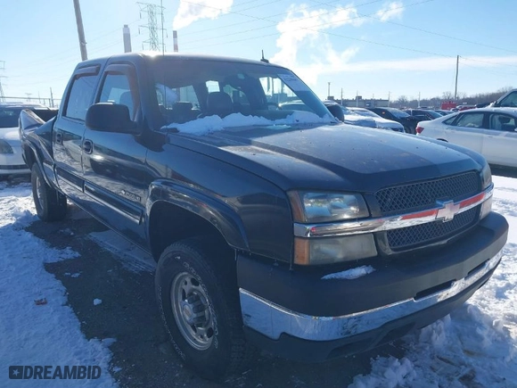 2003 Chevrolet Silverado 2500HD LS with VIN 1GCHK23U93F131856, listed as a IAAI auction lot 41235689 with 101,907 mi miles. Bid and sale history available at carsss.com. Image 1.