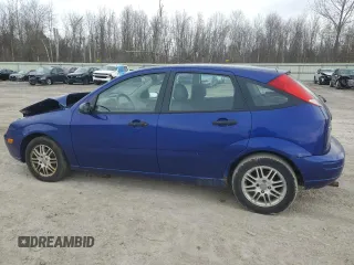 2005 Ford Focus S with VIN 3FAFP37N85R101955, listed as a Copart auction lot 53199895 with 135,984 mi miles and Salvage Title. Bid and sale history available at carsss.com. Image 2.