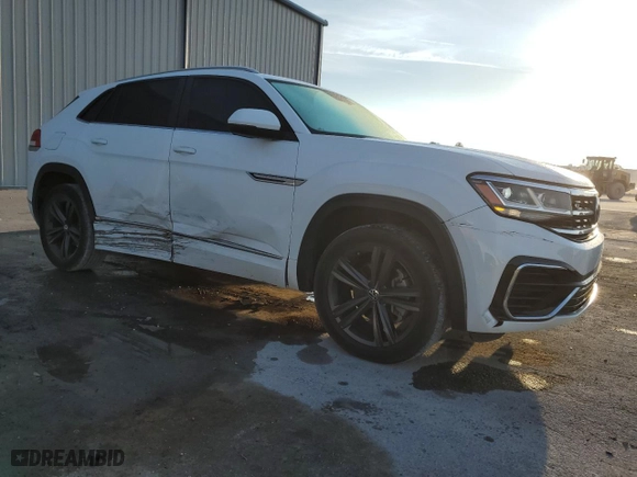 2021 Volkswagen Atlas Cross Sport 3.6L V6 SE w/Technology R-Line with VIN 1V2PE2CA4MC203993, listed as a Copart auction lot 78190424 with 57,399 mi miles and Non Repairable. Bid and sale history available at carsss.com. Image 4.