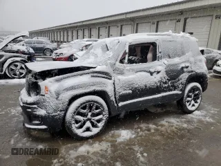 2017 Jeep Renegade Altitude with VIN ZACCJBBB8HPE65250, listed as a Copart auction lot 44738265 with 161,515 mi miles and Salvage Title. Bid and sale history available at carsss.com. Image 1.