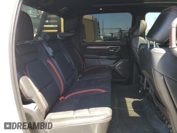 2022 Ram 1500 TRX with VIN 1C6SRFU9XNN215610, listed as a Copart auction lot 59362484 with 23,904 mi miles and Salvage title. Bid and sale history available at DreamBid. Image 10.