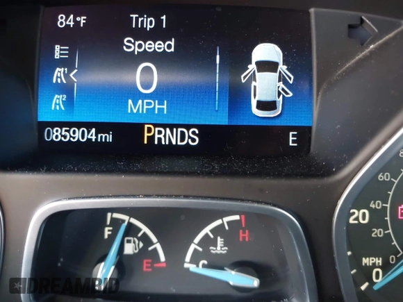 2016 Ford Focus SE with VIN 1FADP3F2XGL356462, listed as a IAAI auction lot 41941656 with 85,904 mi miles. Bid and sale history available at carsss.com. Image 15.