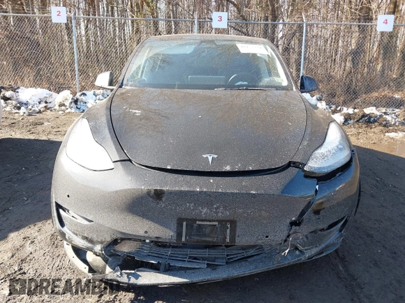 2022 Tesla Model Y Long Range with VIN 7SAYGDEE7NF316856, listed as a IAAI auction lot 41452234 with Not Provided miles and . Bid and sale history available at carsss.com. Image 12.