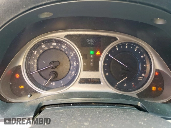 2008 Lexus IS 250 z VIN JTHBK262282065082, wystawiony jako Copart lot #57063935 z przebiegiem 159 294 mil mil oraz Szkoda całkowita • Salvage title. Historia ofert i sprzedaży dostępna na DreamBid. Obrazek 9.